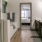 a bathroom with a glass shower